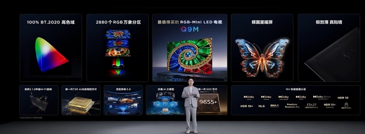 TCL Q9M RGB Mini LED