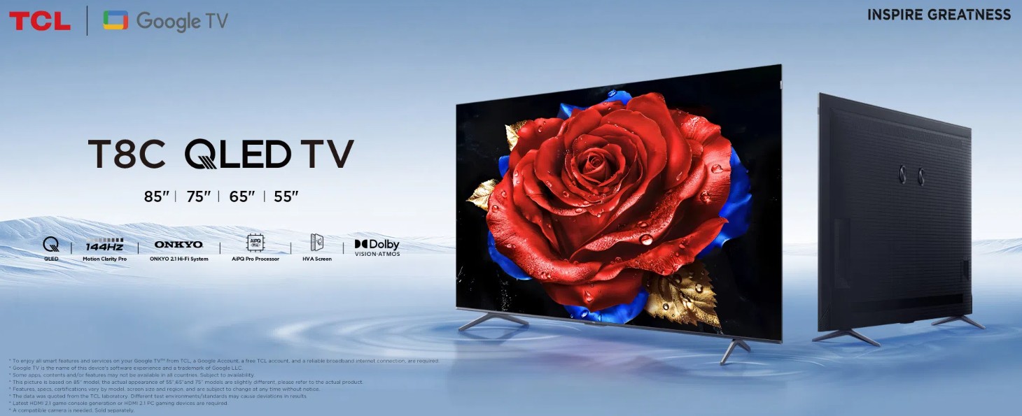 TCL T8C QLED TV