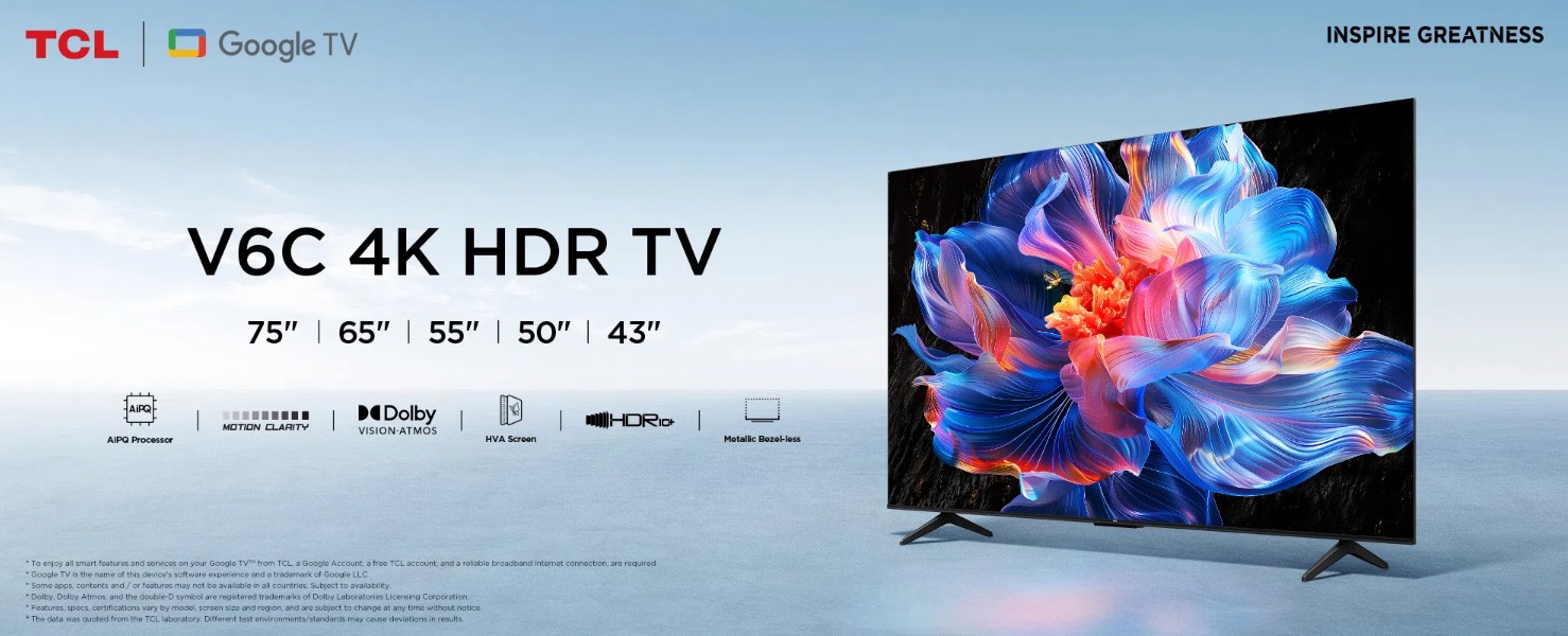 TCL V6C 4K HDR TV