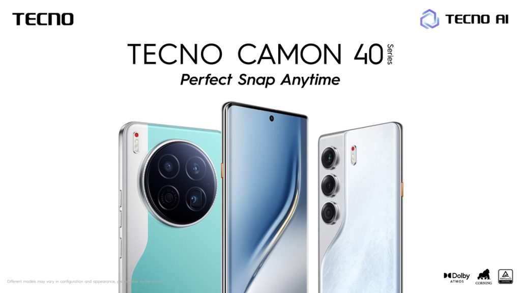 Смартфоны TECNO CAMON 40 Series, ноутбук MEGABOOK S14 и очки AI Glasses дебютируют на MWC 2025