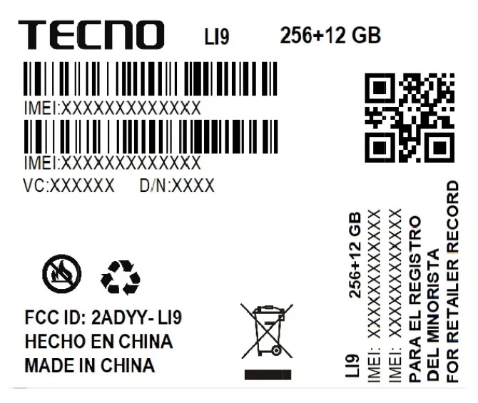 TECNO POVA 6 Pro 5G проходит сертификацию FCC