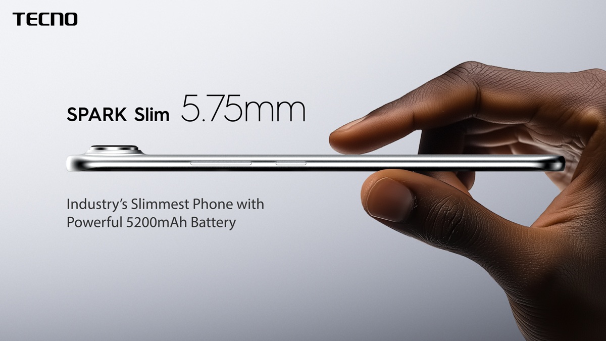 Ультратонкий смартфон TECNO SPARK Slim дебютирует на выставке MWC 2025