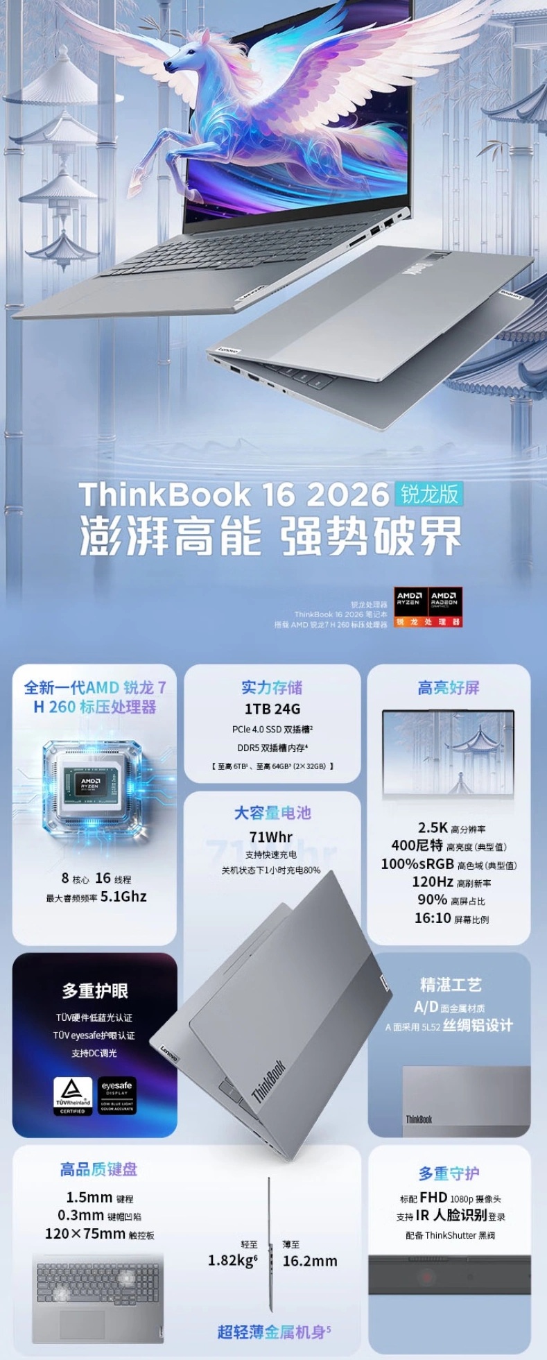 Lenovo ThinkBook 16 Ryzen Edition 2026