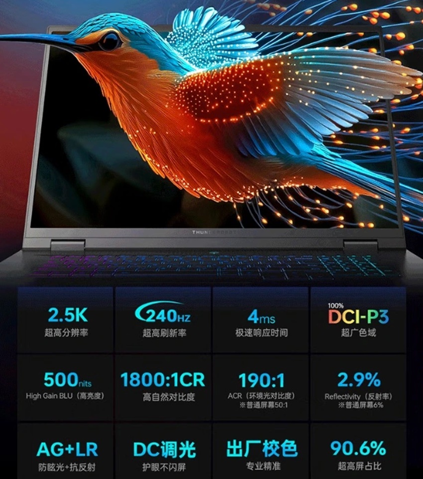 Thunderobot выпустила новую версию ноутбука ZERO 18 Pro с Core Ultra 7 255HX и RTX 5070 Ti