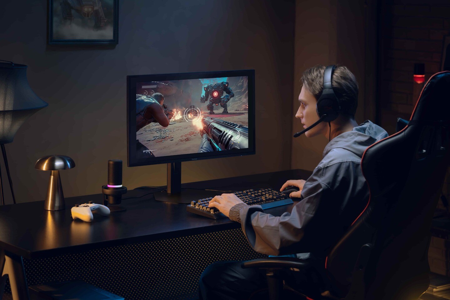 ViewSonic представила игровые мониторы VX2730D-4K и VX2738-2K-OLED