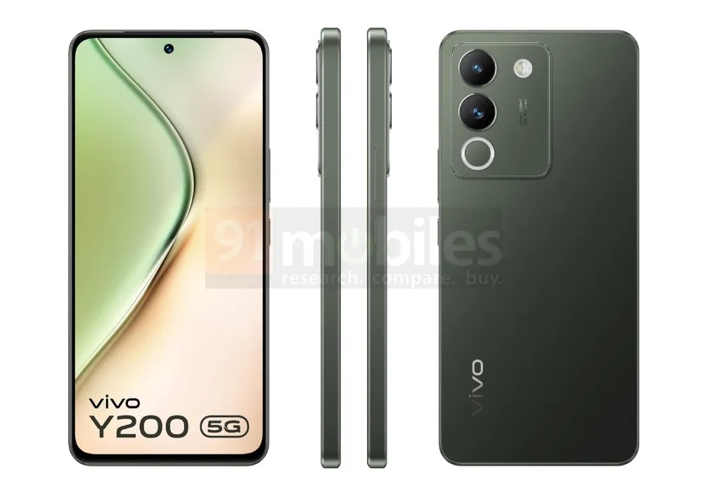 пресс-рендеры Vivo Y200