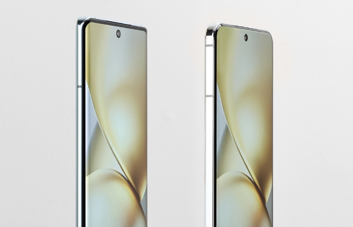 Дизайн фронтальной части Vivo X200 продемонстрирован на первом фото