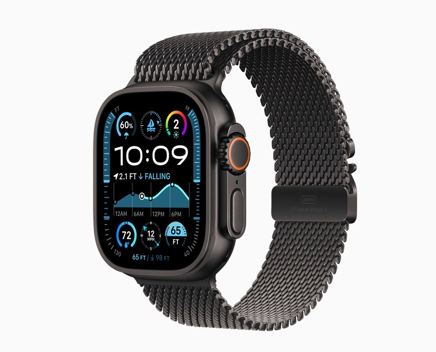 Apple выпустила часы Watch Ultra 2 в новом корпусе Black Titanium