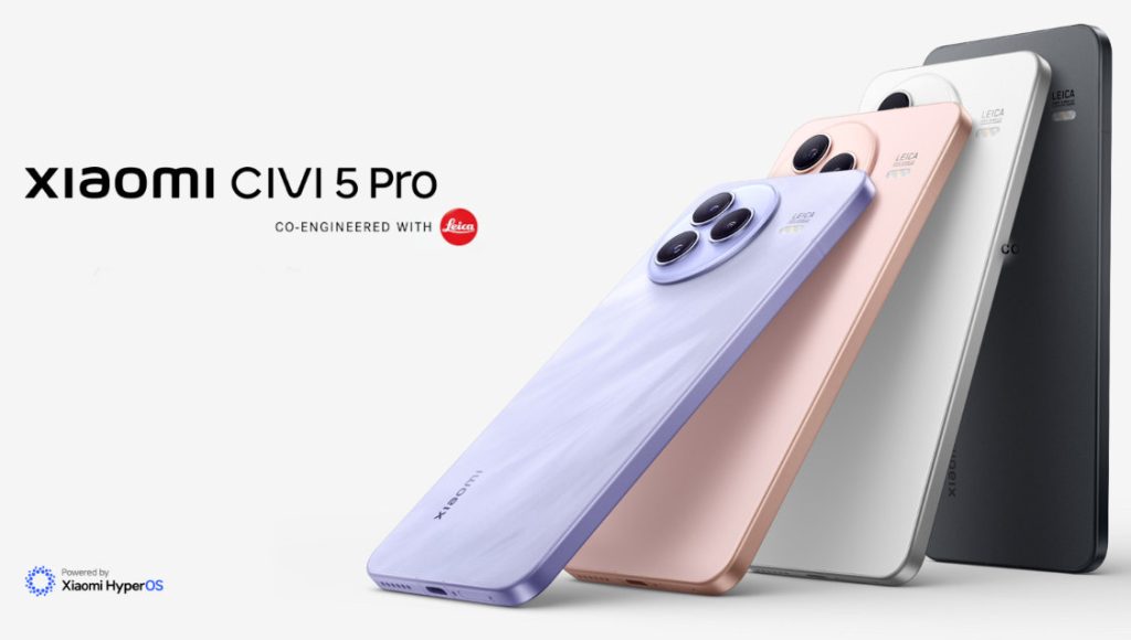 Промо-тизер смартфона Xiaomi CIVI 5 Pro