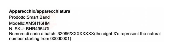 Xiaomi Mi Band 6 NFC