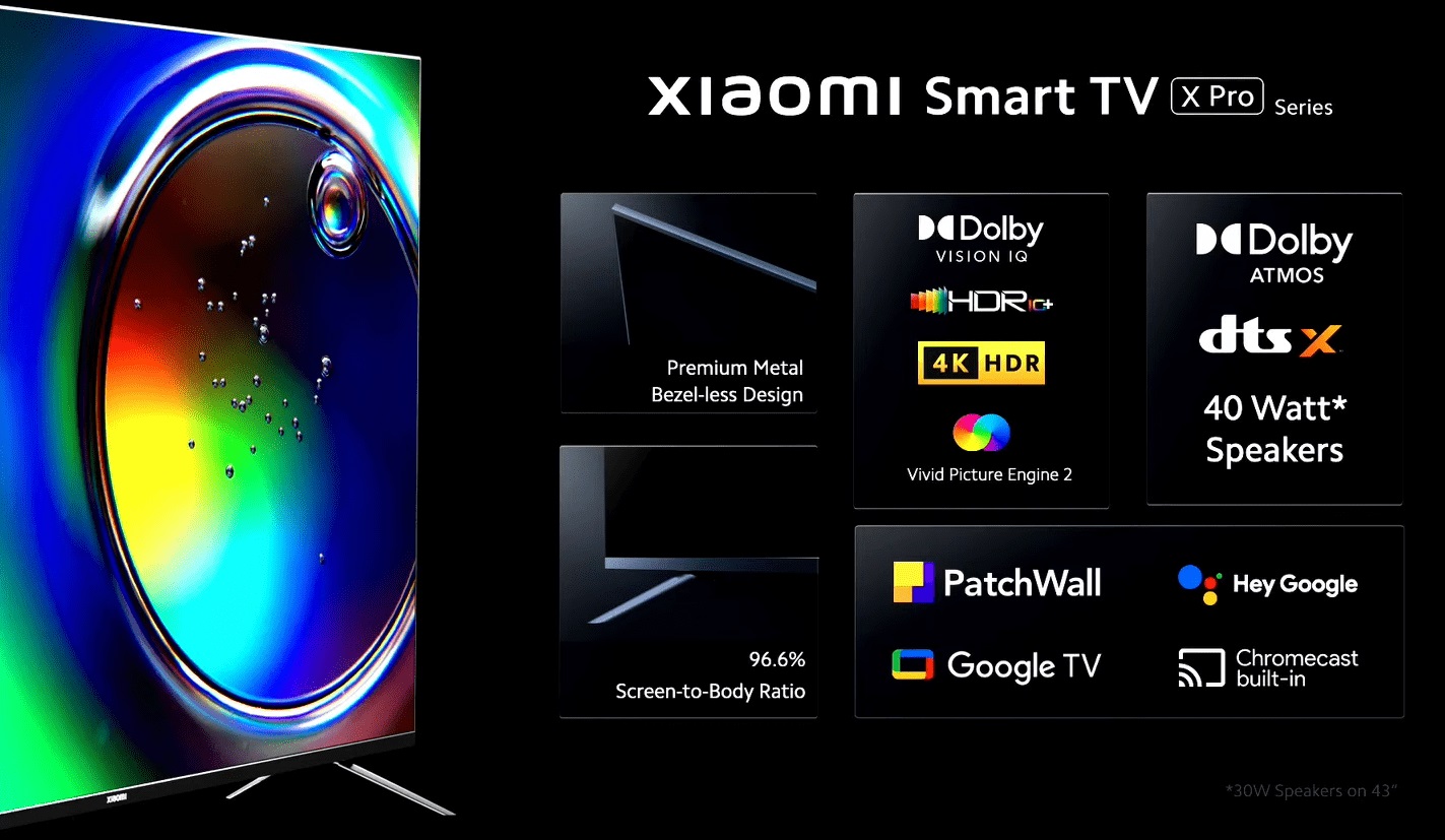 телевизоры Xiaomi Smart TV X Pro Series