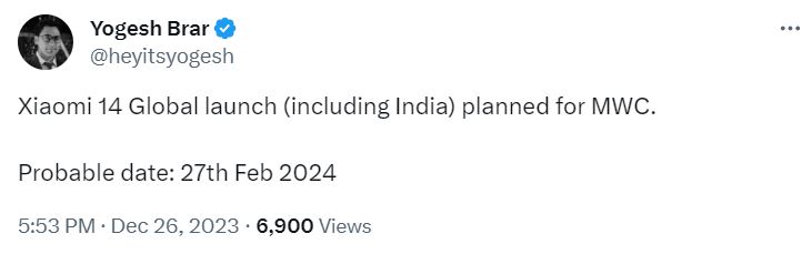 смартфон Xiaomi 14