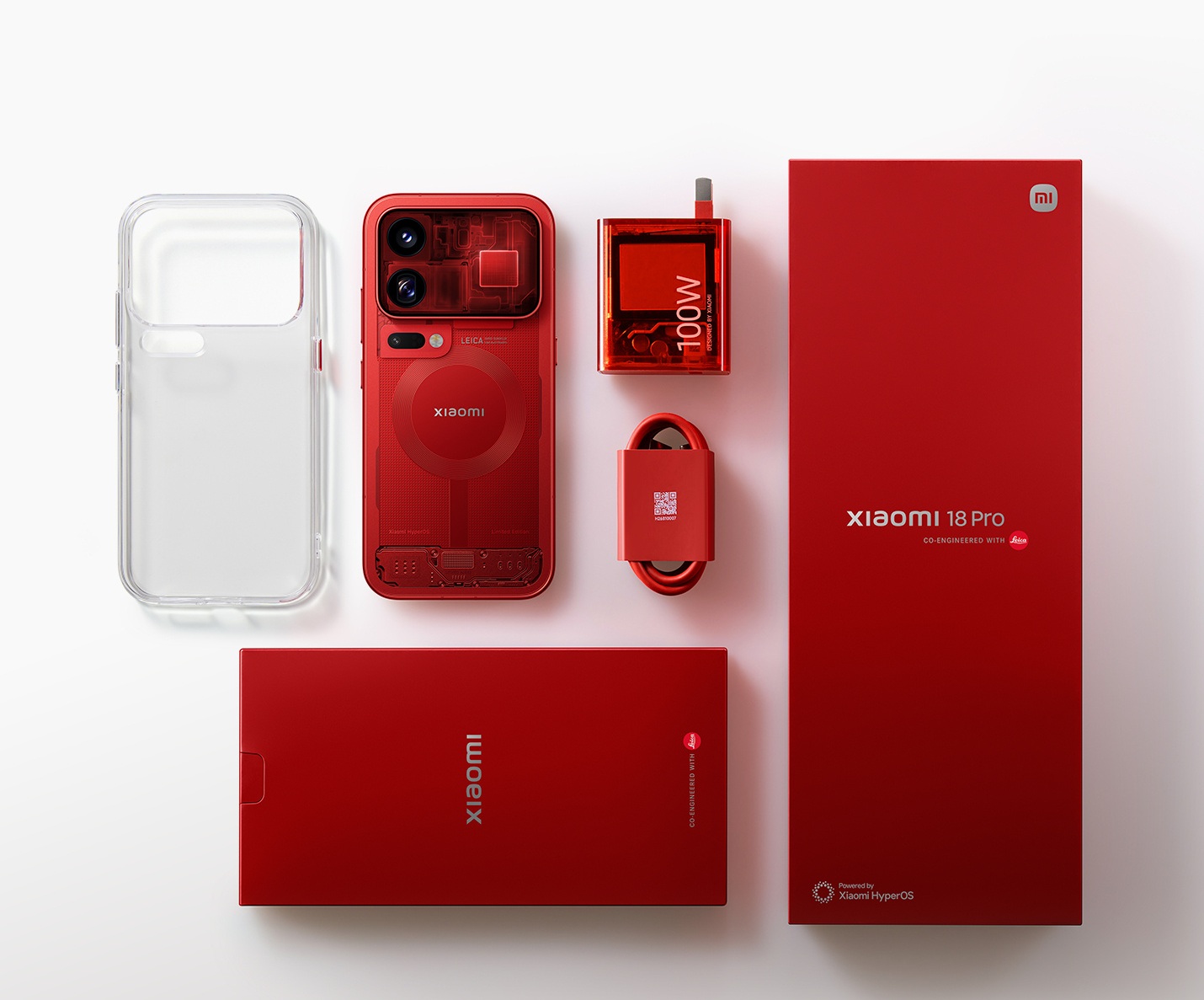 Xiaomi 18 Pro Transparent Special Edition