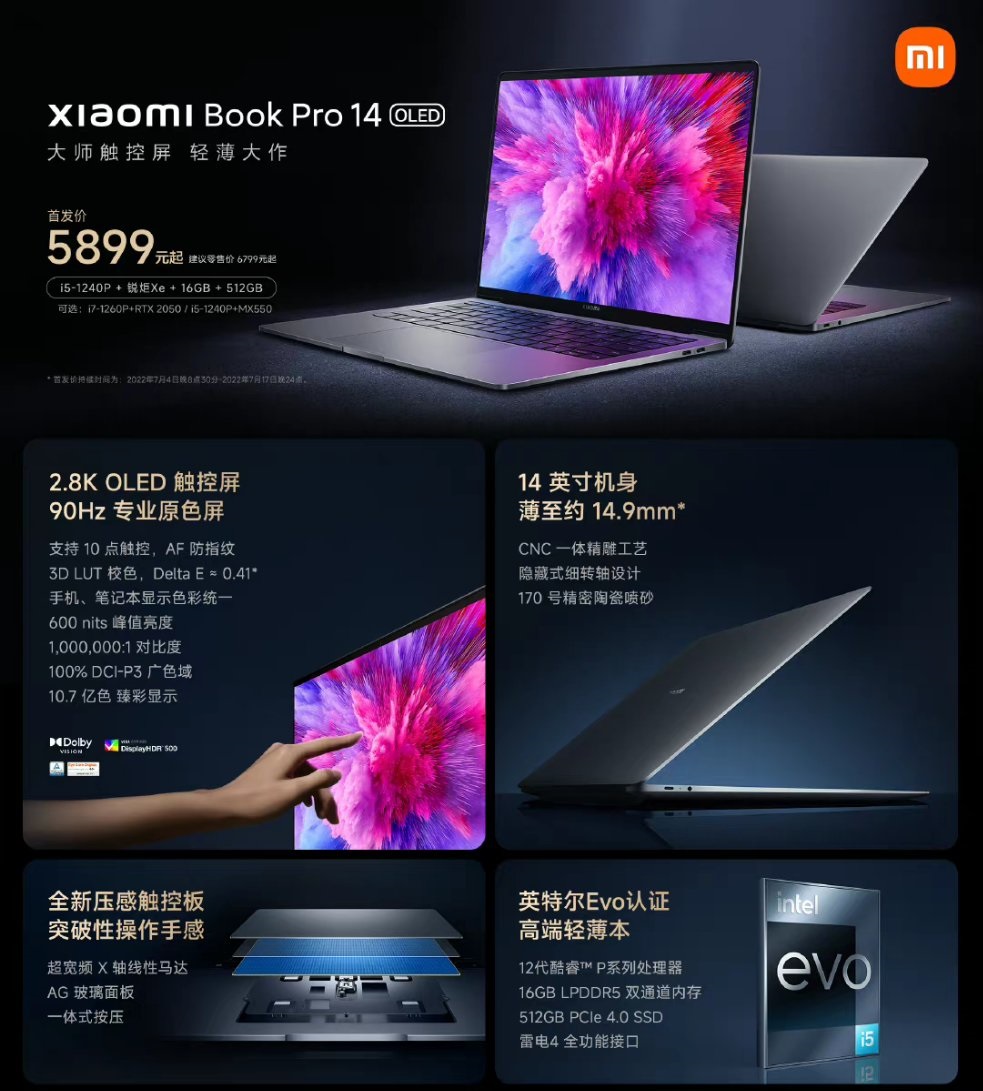 Xiaomi Book Pro 14 (2022)