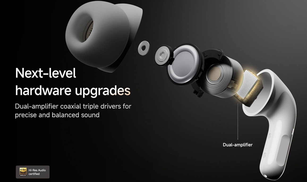 Беспроводные наушники Xiaomi Buds 5 Pro и Buds 5 Pro Wi-Fi представлены на глобальном рынке