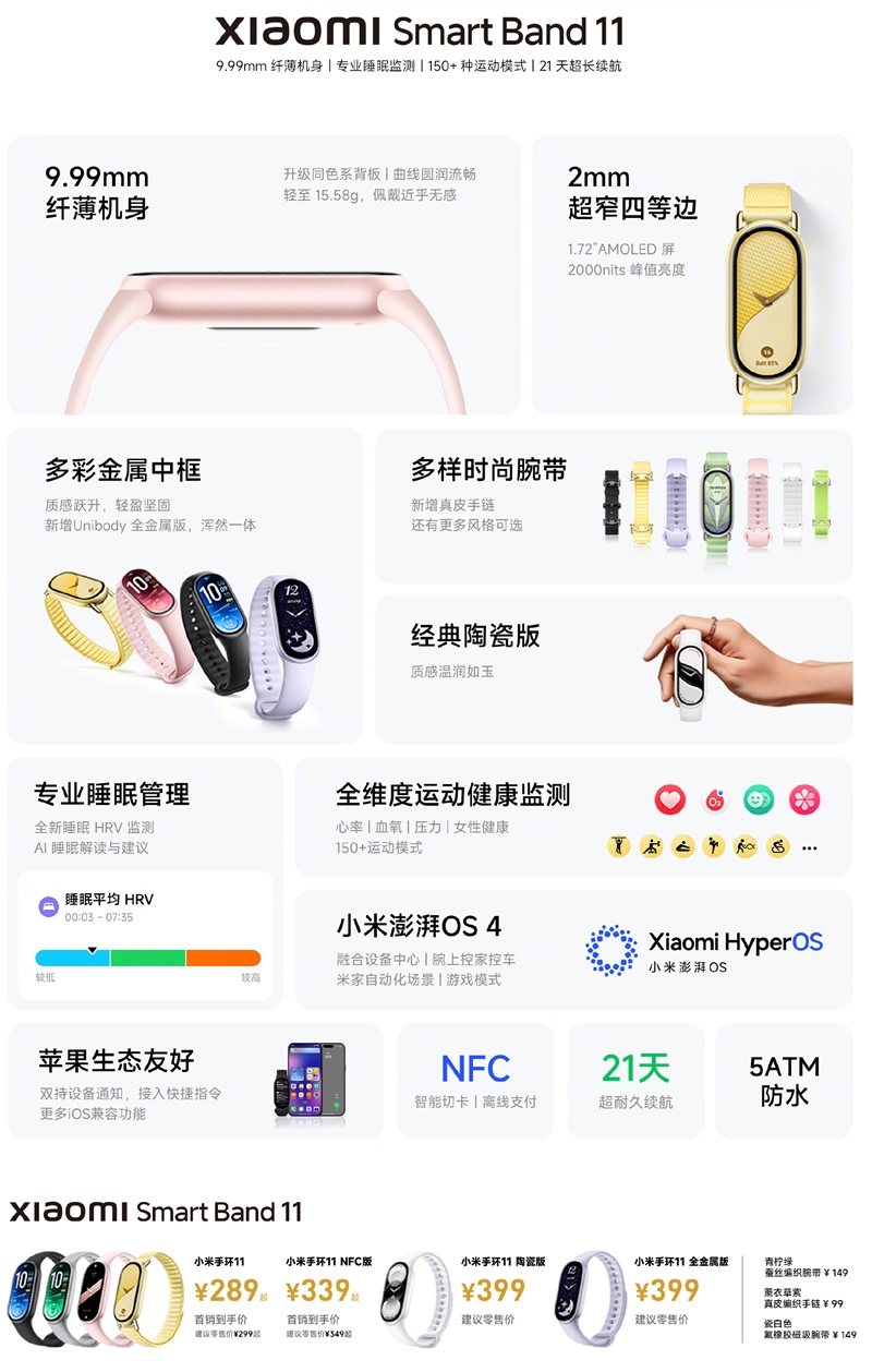 Xiaomi Smart Band 11