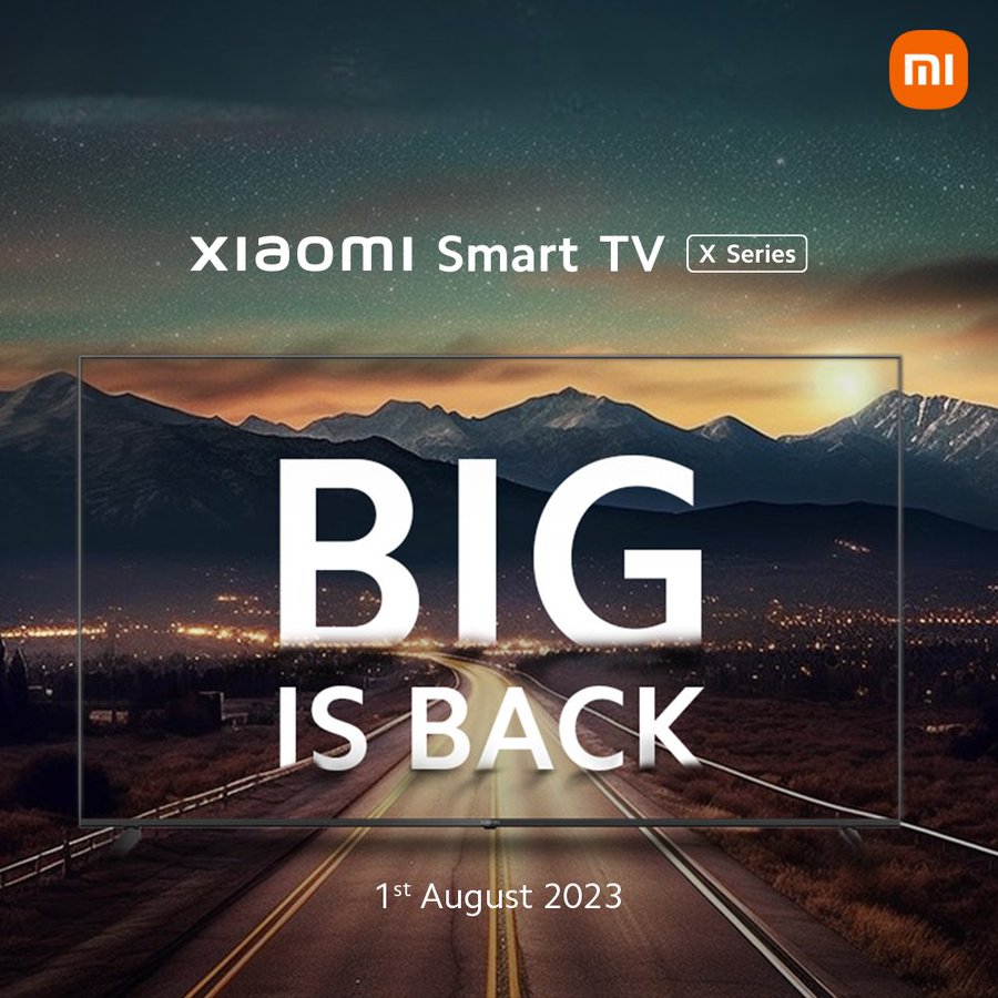 серия телевизоров Xiaomi Smart TV X Series 2023