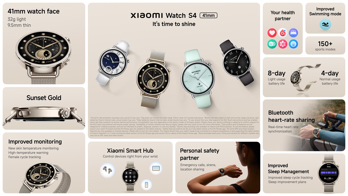 Xiaomi Watch S4 41 mm