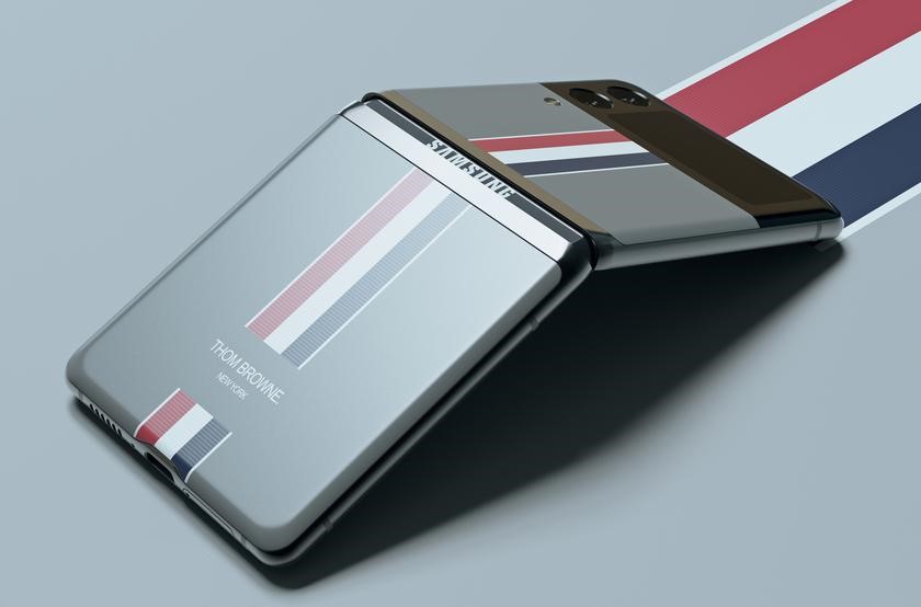 Galaxy Z Flip3 Thom Browne Edition