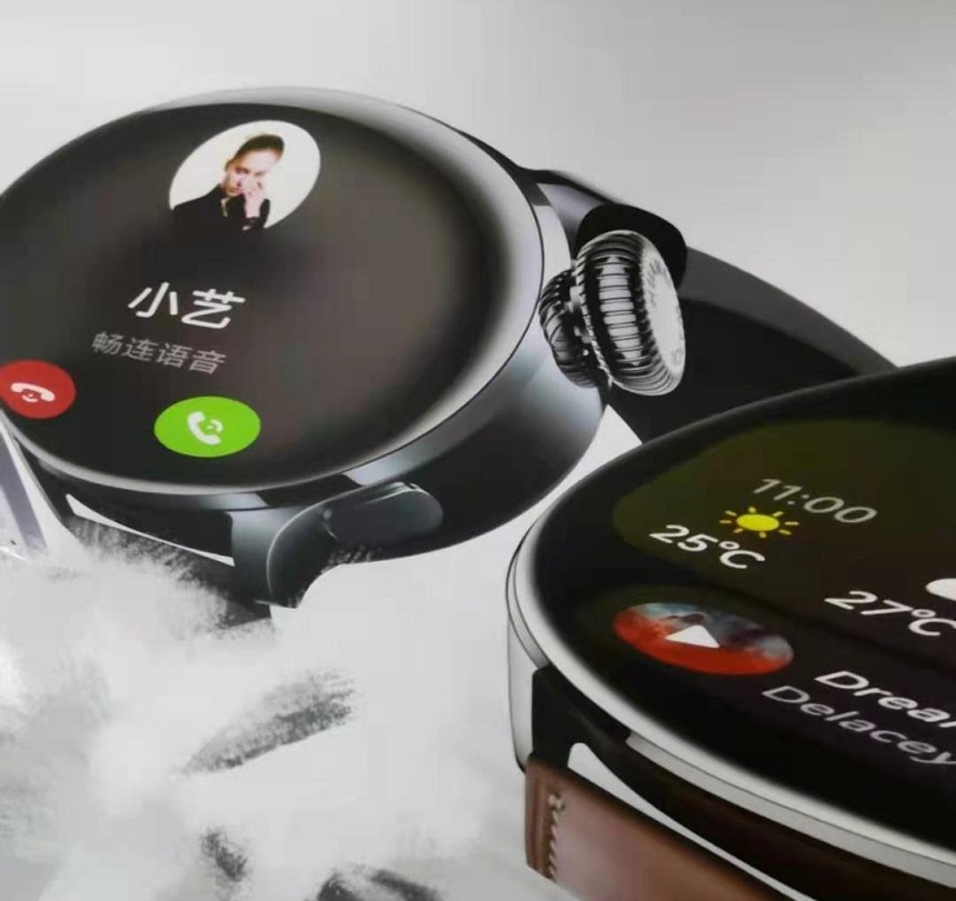 Умные часы Huawei Watch 3 появились на первых изображениях