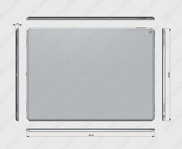 iPad Pro render