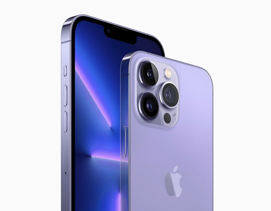 Фиолетовый iPhone 13 Pro