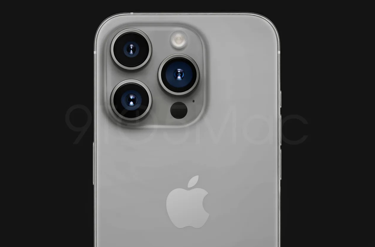 iPhone 15 Pro в расцветке Titan Gray