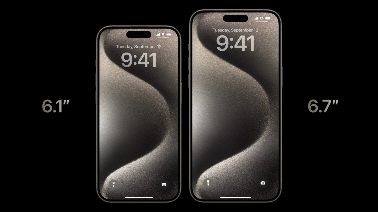 смартфоны iPhone 15 Pro и iPhone 15 Pro Max