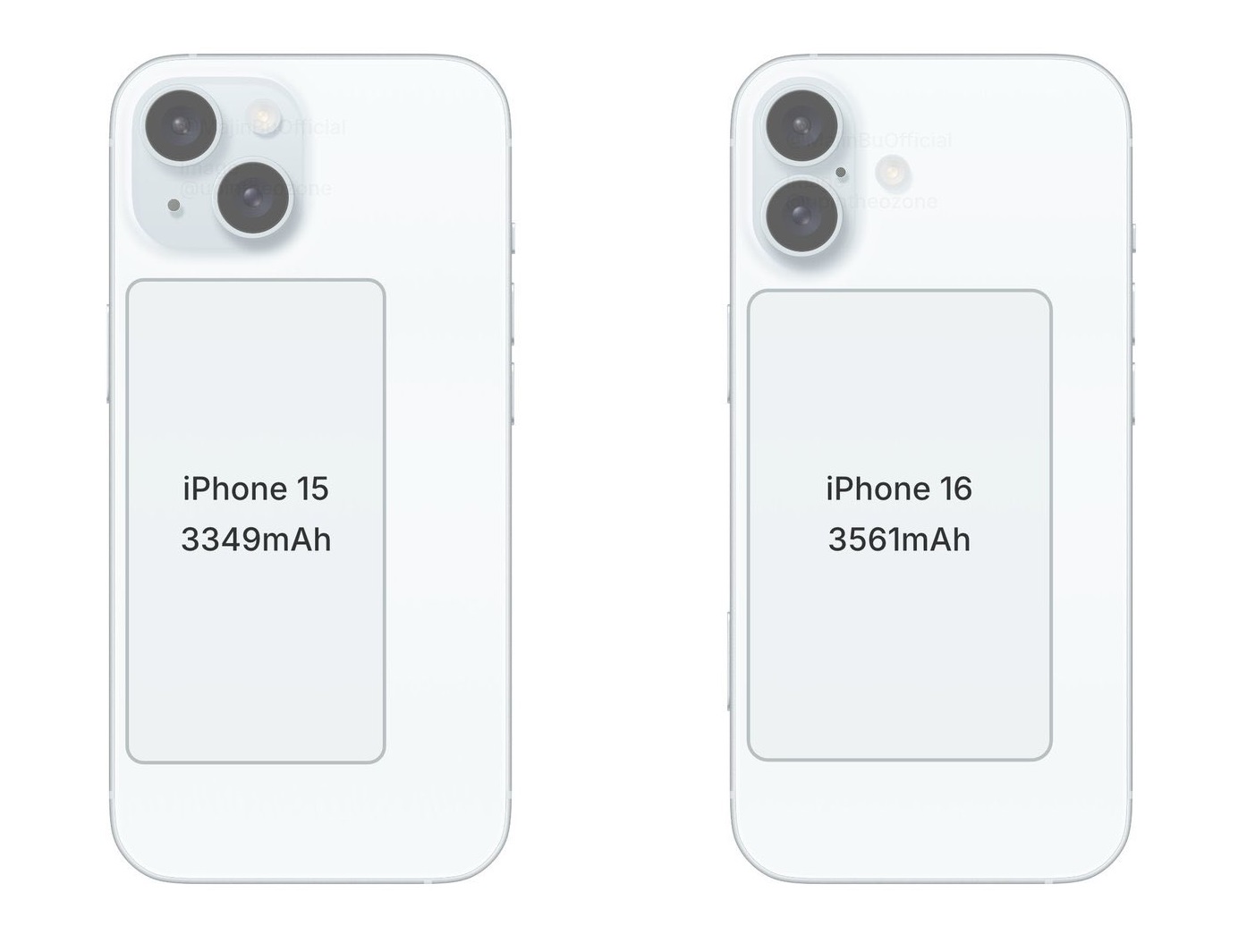 iPhone 16 и 16 Pro Max получат более емкие аккумуляторы, чем у предшественников