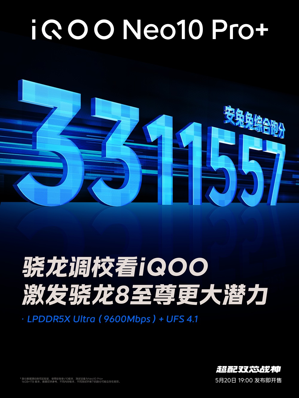 iQOO Neo10 Pro+ - результат в AnTuTu