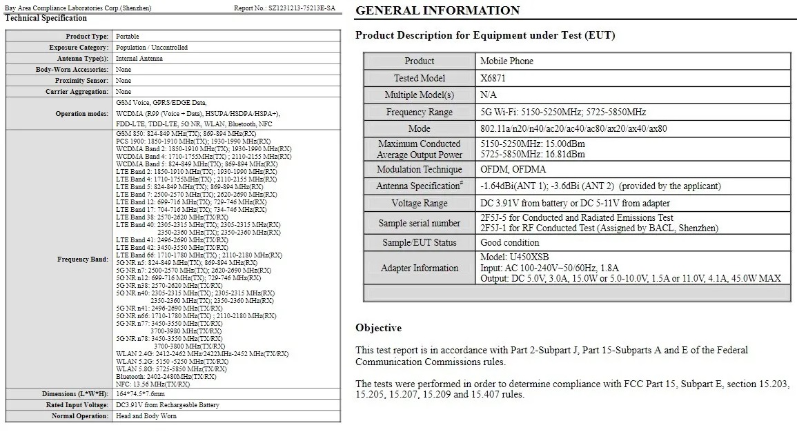 Infinix GT 20 Pro прошел сертификацию FCC