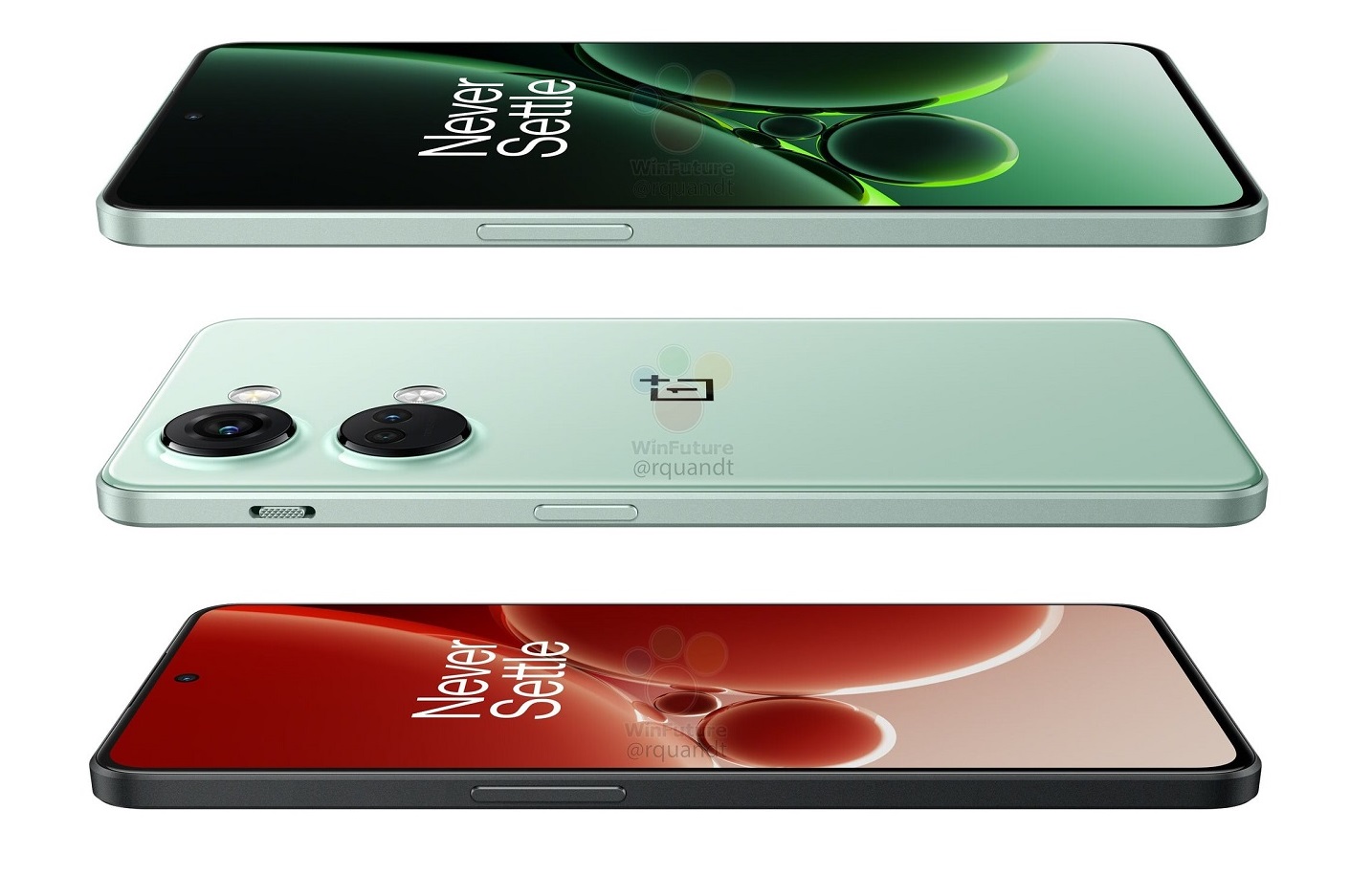 смартфон OnePlus Nord 3 пресс-рендеры