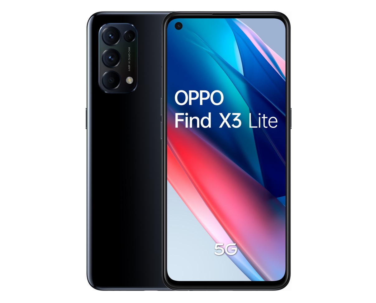 Oppo выпускает на европейском рынке смартфон Find X3 Lite с Snapdragon 765G, четверной 64 Мп камерой и NFC
