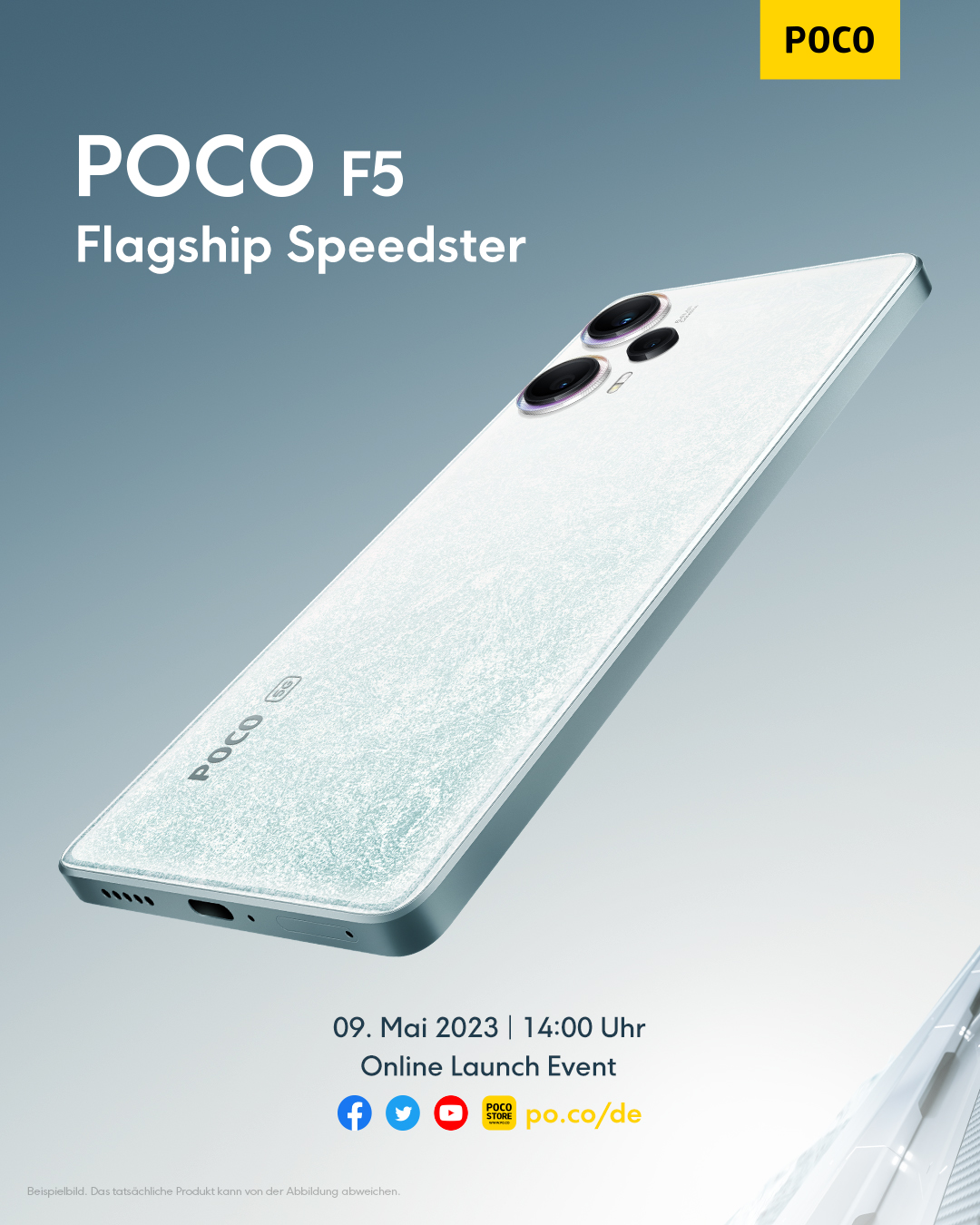 Дизайн Poco F5