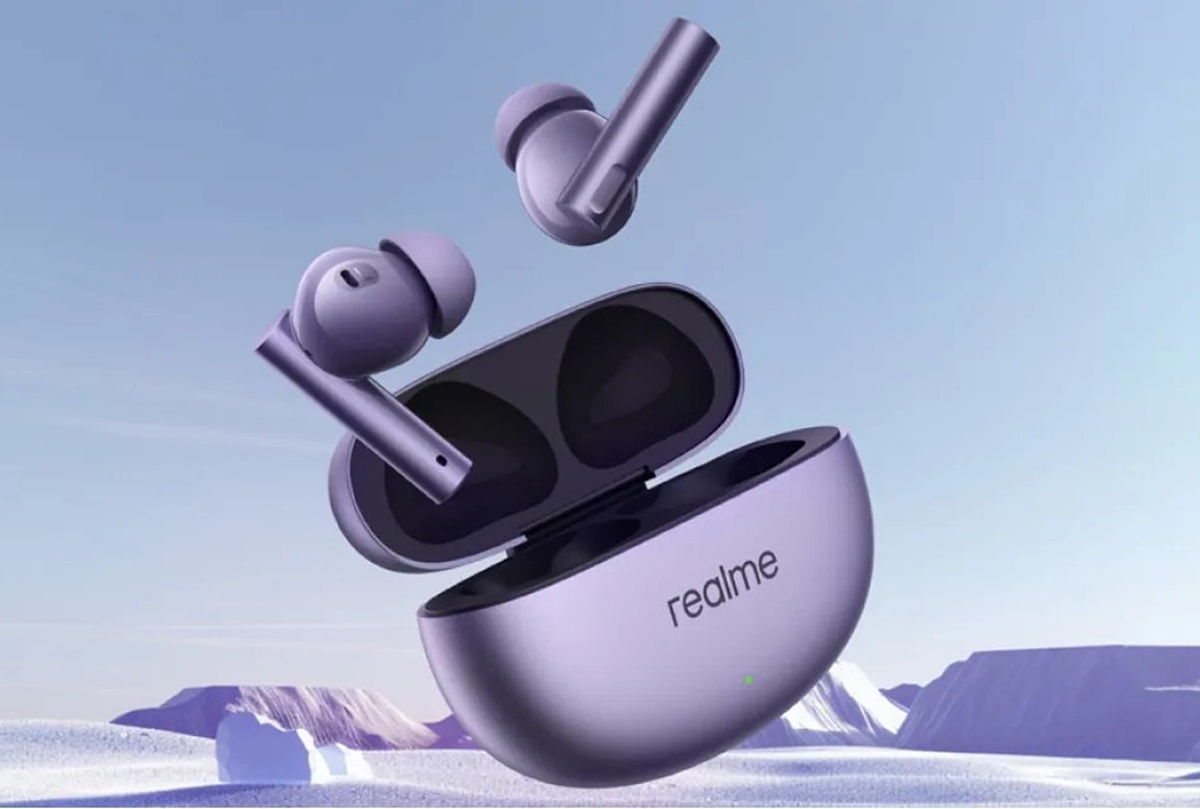 Realme выпустила наушники Buds Air6 в новом цвете Royal Violet
