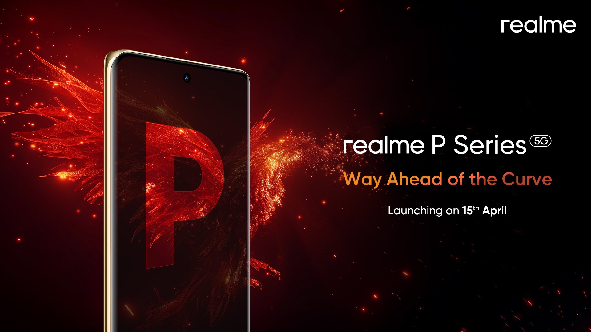 Новая серия смартфонов Realme P дебютирует 15 апреля