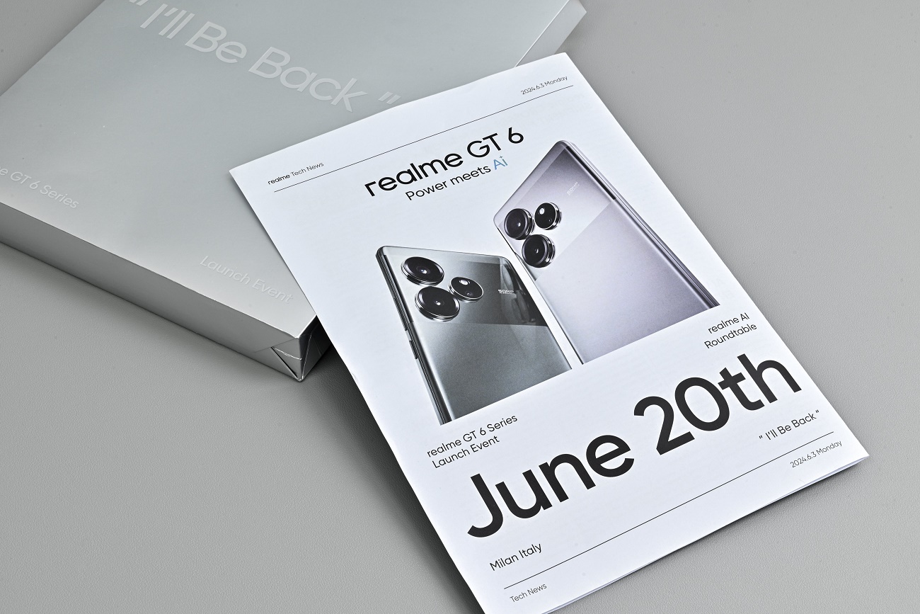 realme GT 6 дебютирует на глобальном рынке 20 июня
