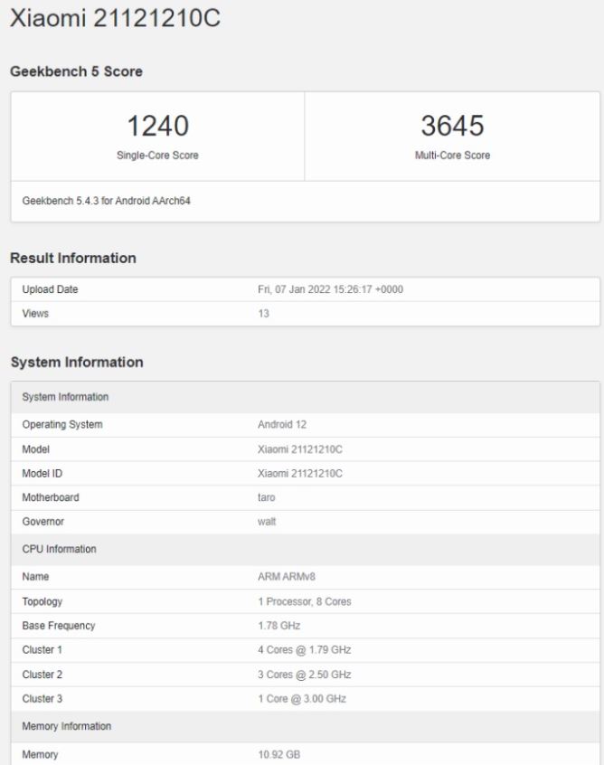 Redmi K50 Gaming Edition