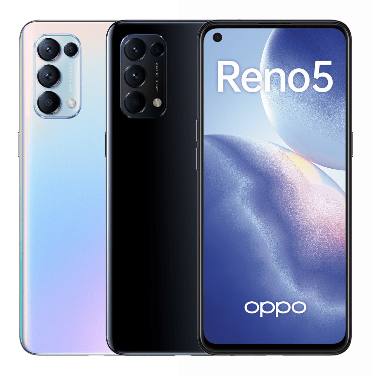 Смартфон OPPO Reno5 с 90-Гц AMOLED экраном и 64 Мп камерой представлен в России