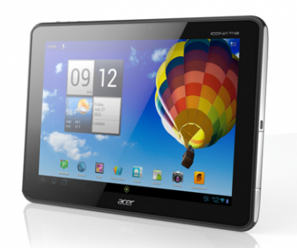 Планшет Acer Iconia Tab A510 стартует в Европе