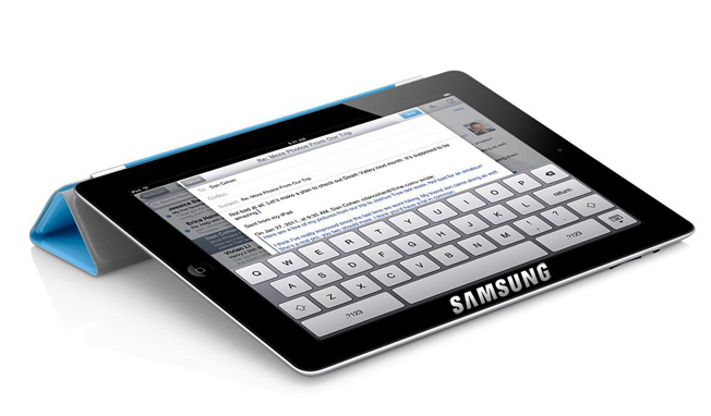 Планшет Samsung с 11.6-дюймовым дисплеем