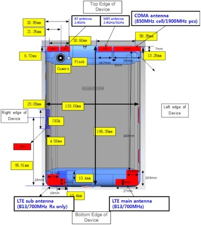 Samsung Galaxy Tab 7.7 FCC