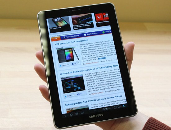  Samsung Galaxy Tab 7.7 обзор