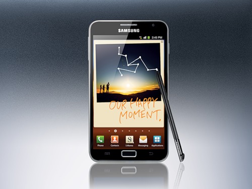 Смартфон Samsung Galaxy Note с 5,3-дюймовым дисплеем