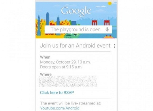29 октября состоится презентация новых устройств Google 