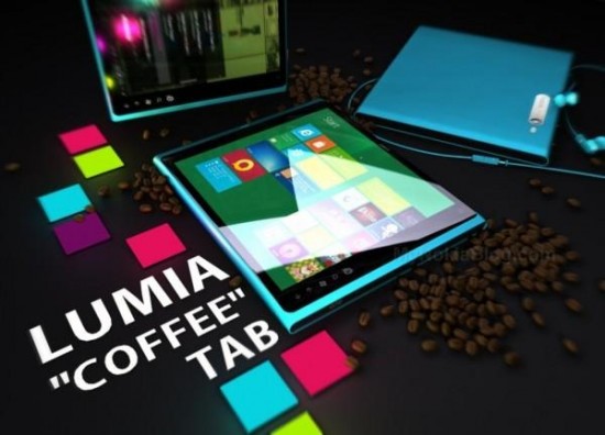 Nokia Lumia Coffee Tab