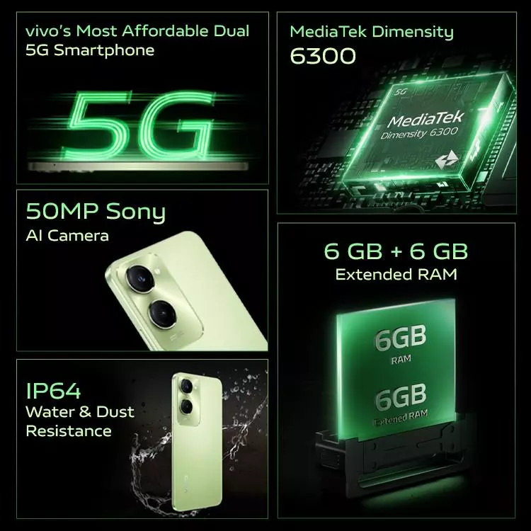 смартфон Vivo T3 Lite 5G