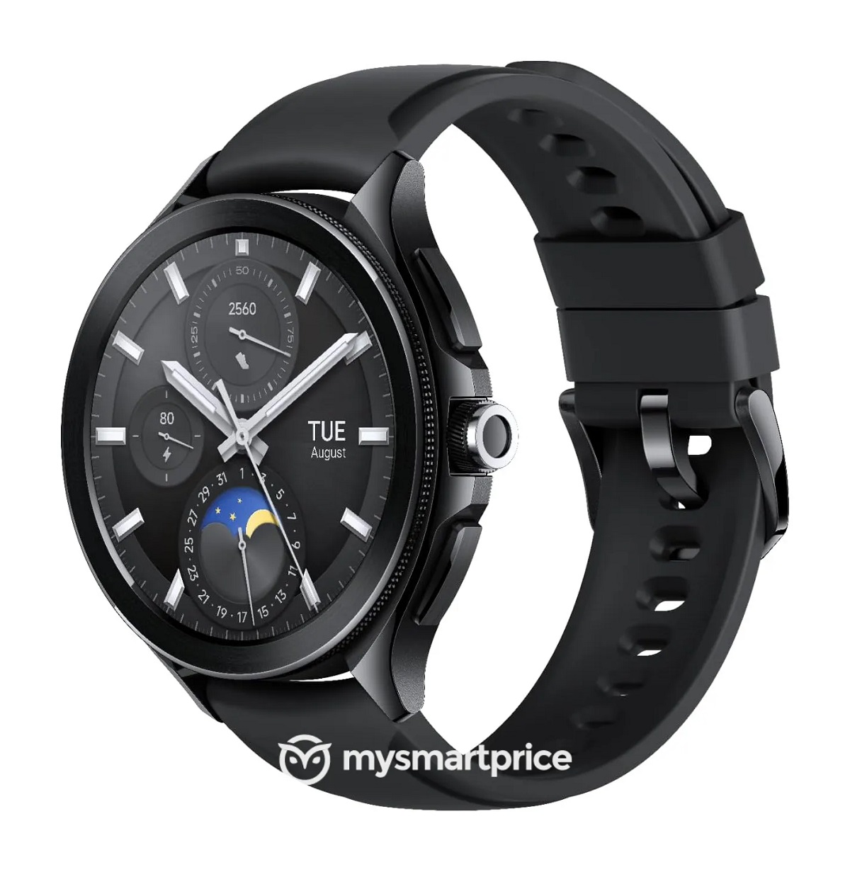 смарт-часы Xiaomi Watch 2 Pro с черным ремешком