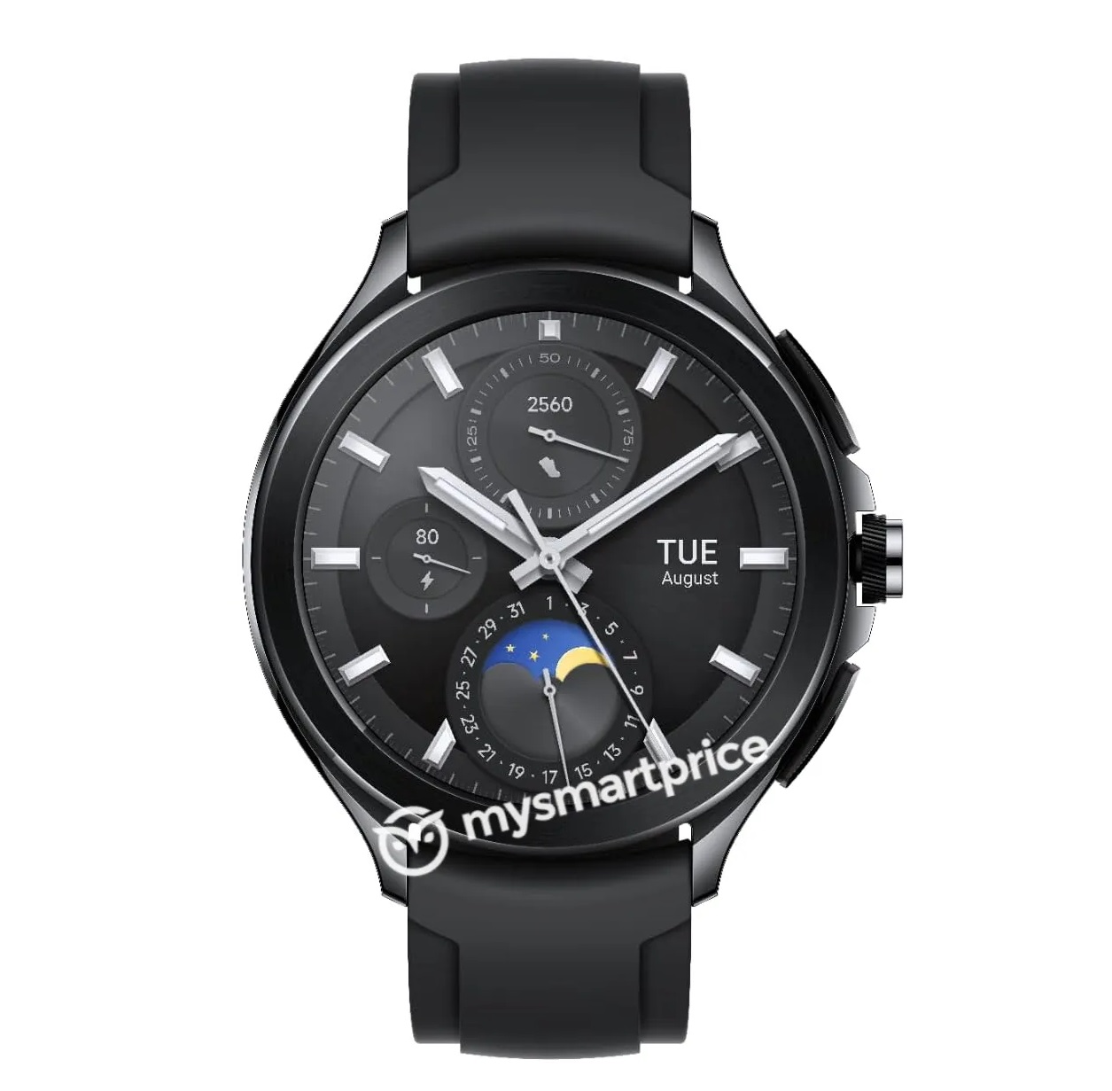 смарт-часы Xiaomi Watch 2 Pro с черным ремешком